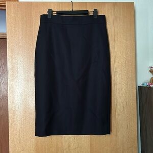 J. Crew No.2 Skirt in 100% wool